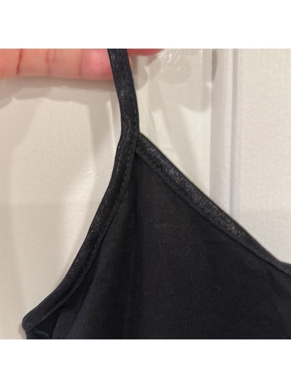 Adjustable Tank Bodysuit Black NEW - Picture 4 of 7